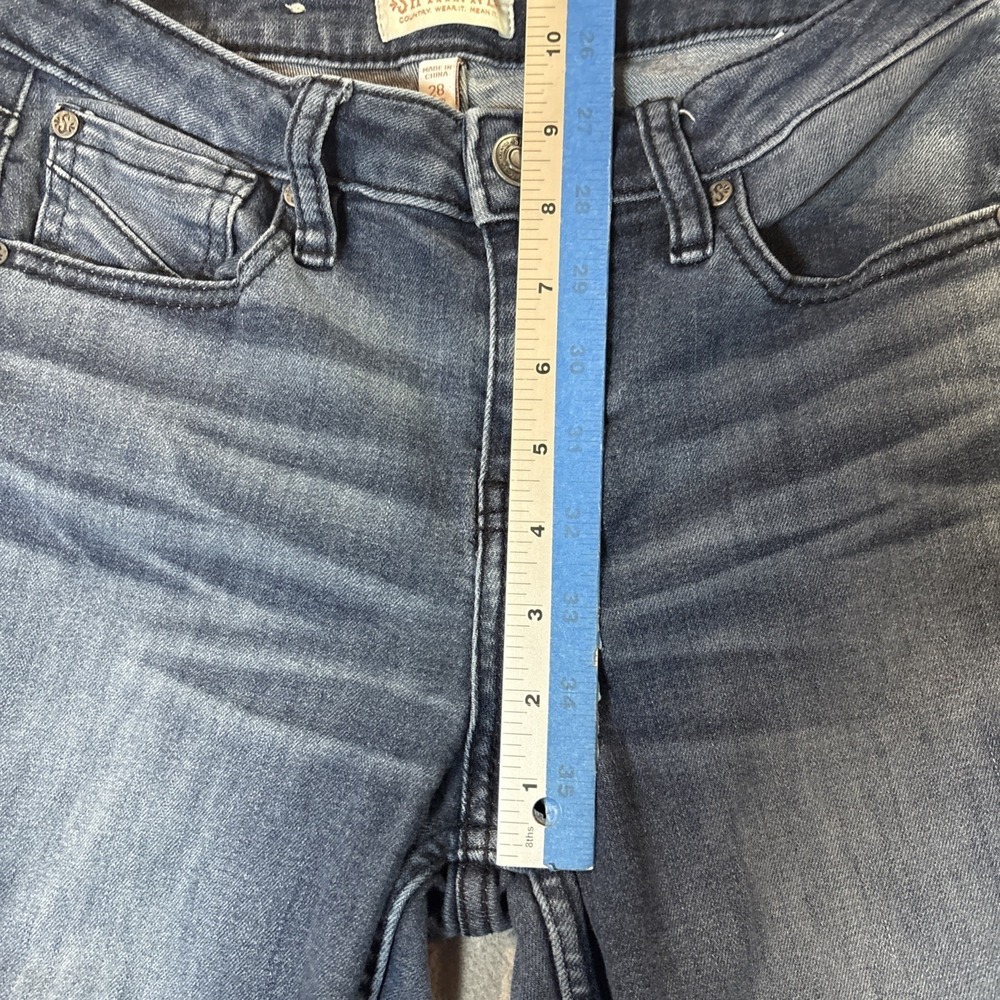 Shyanne Jeans Women's 28 Super Flare Bell Bottom Ripp Style Lot of 2 - Picture 9 of 16